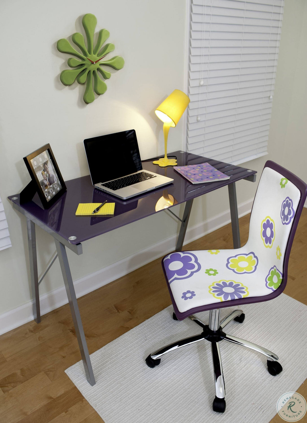 Black Office Desk G34627