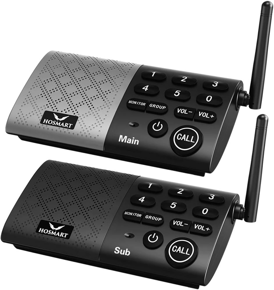 Full Duplex Wireless Intercom System G498884