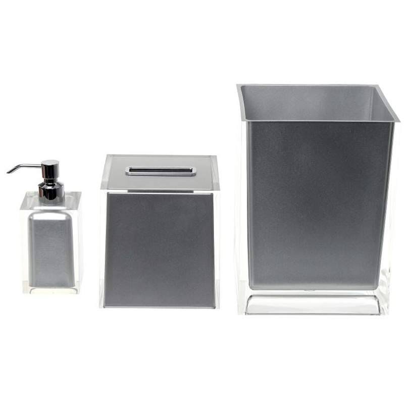 Rainbow Silver Bathroom Accessory Set T6761