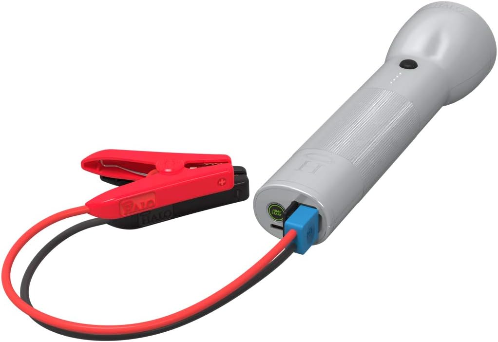 Rechargeable Lithium LED Flashlight with Car Jump Starter and Phone Charger Z8691