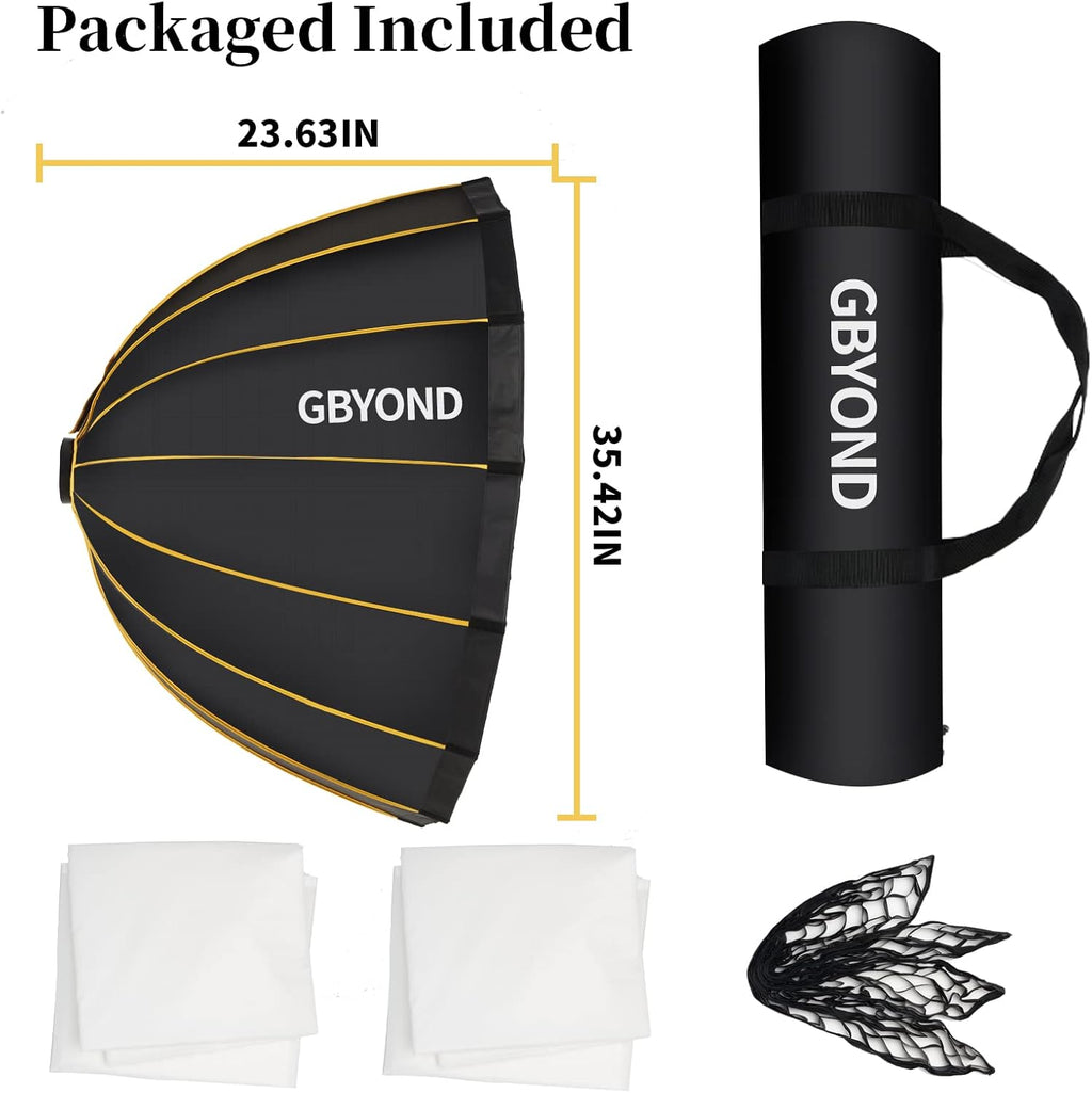 35inch/90cm Parabolic Softbox with Bowens Mount W9950