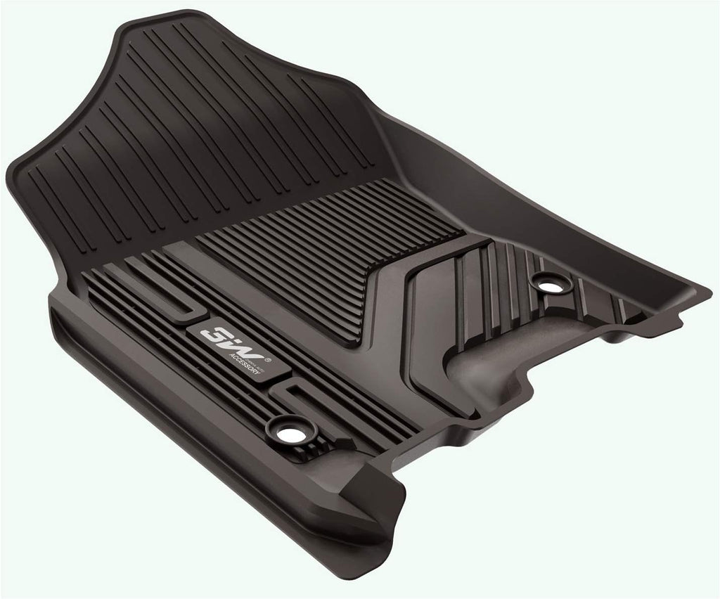 Black TPE All Weather Custom Fit Floor Liner for Dodge Ram 1500 2019-2022 Full Set I964