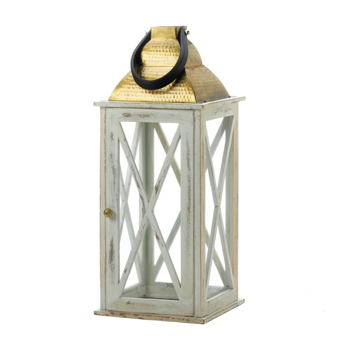 Wooden Candle Lanterns - Large V385