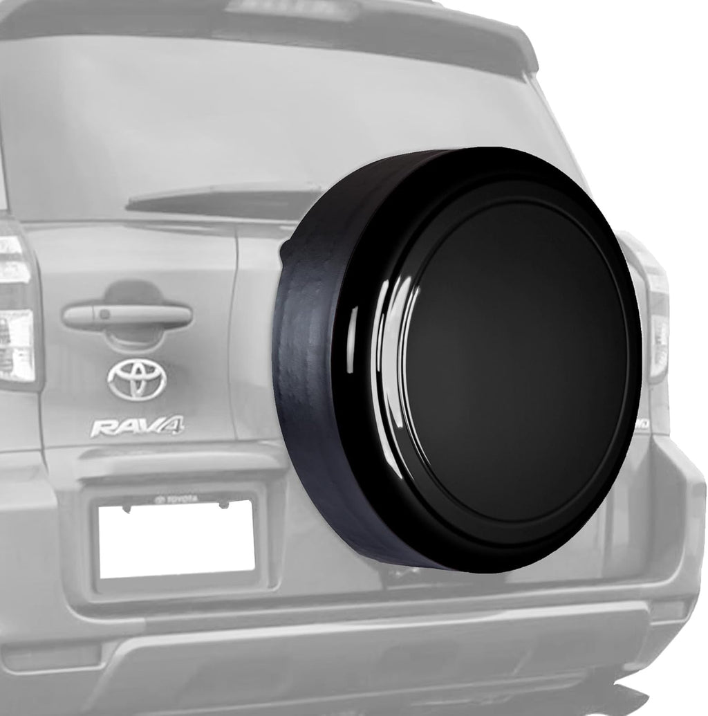 Beige Metallic Rigid Tire Cover for Toyota RAV4 Z69581