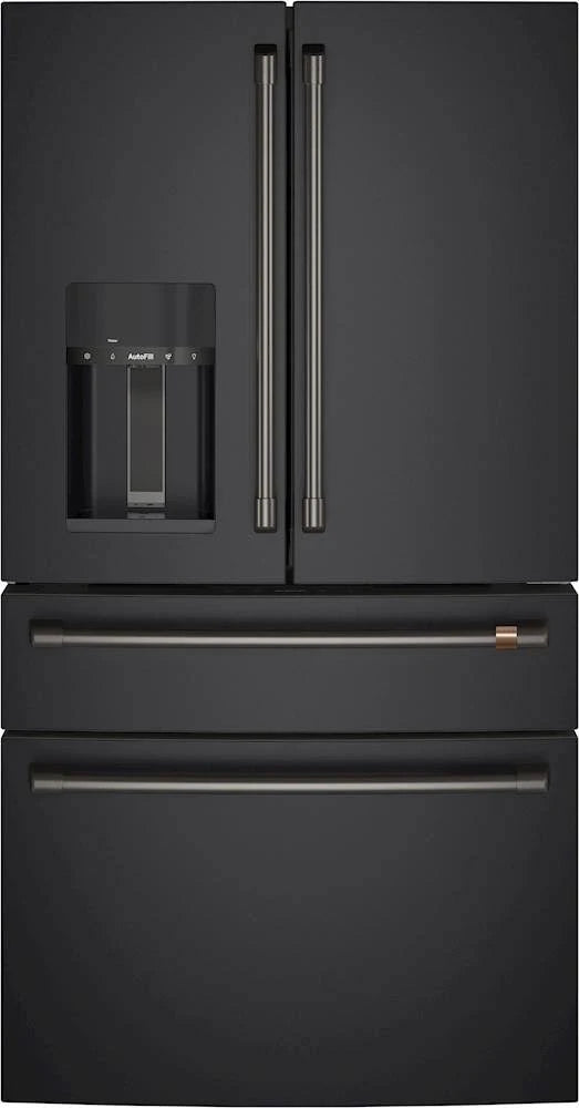 Brushed Black Refrigerator Handle Kit D1330