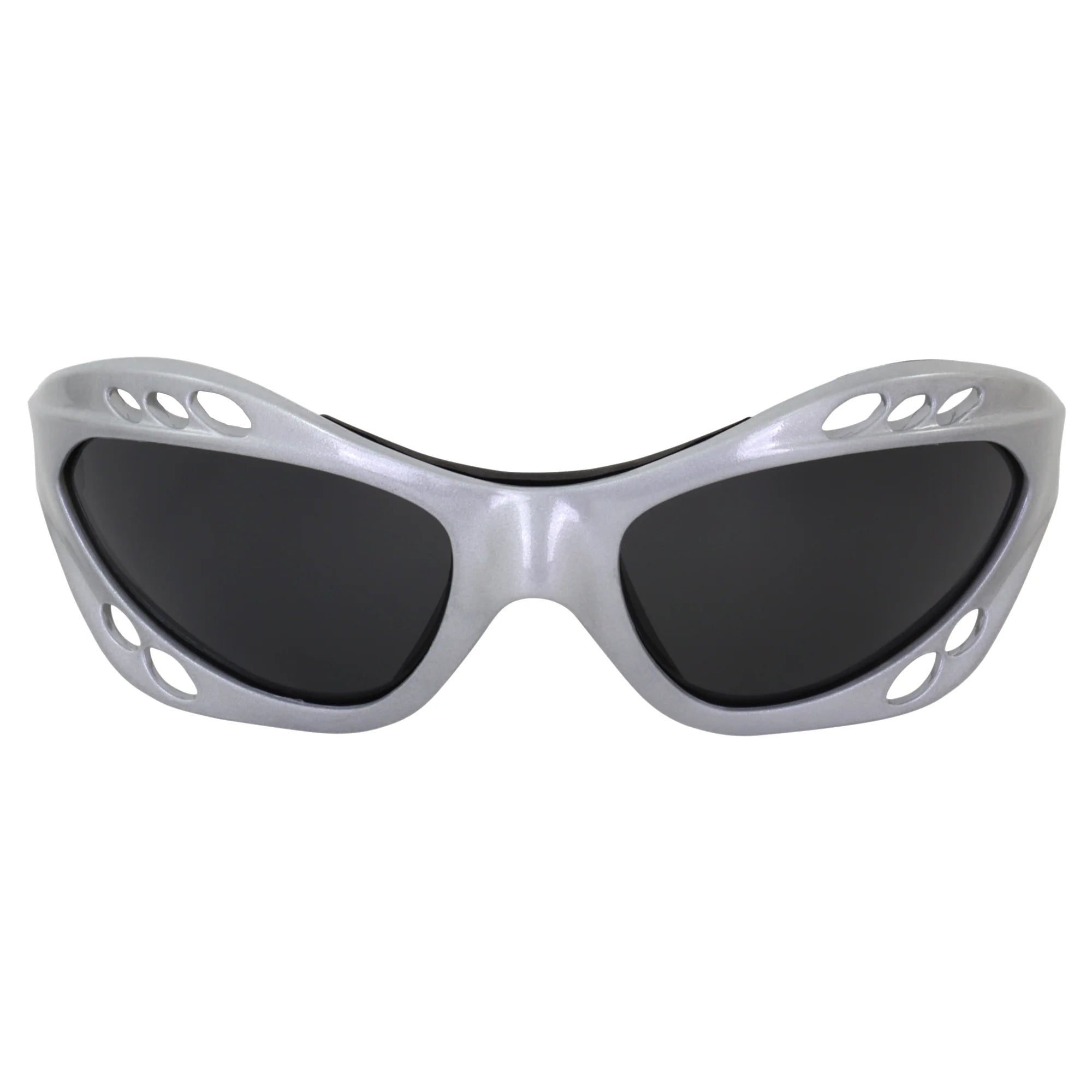 3 Pairs Padded Polarized Sunglasses w/Strap Silver Frame w/Smoke Lens & Black Frames w/Blue & Pink Mirror Lenses O987690