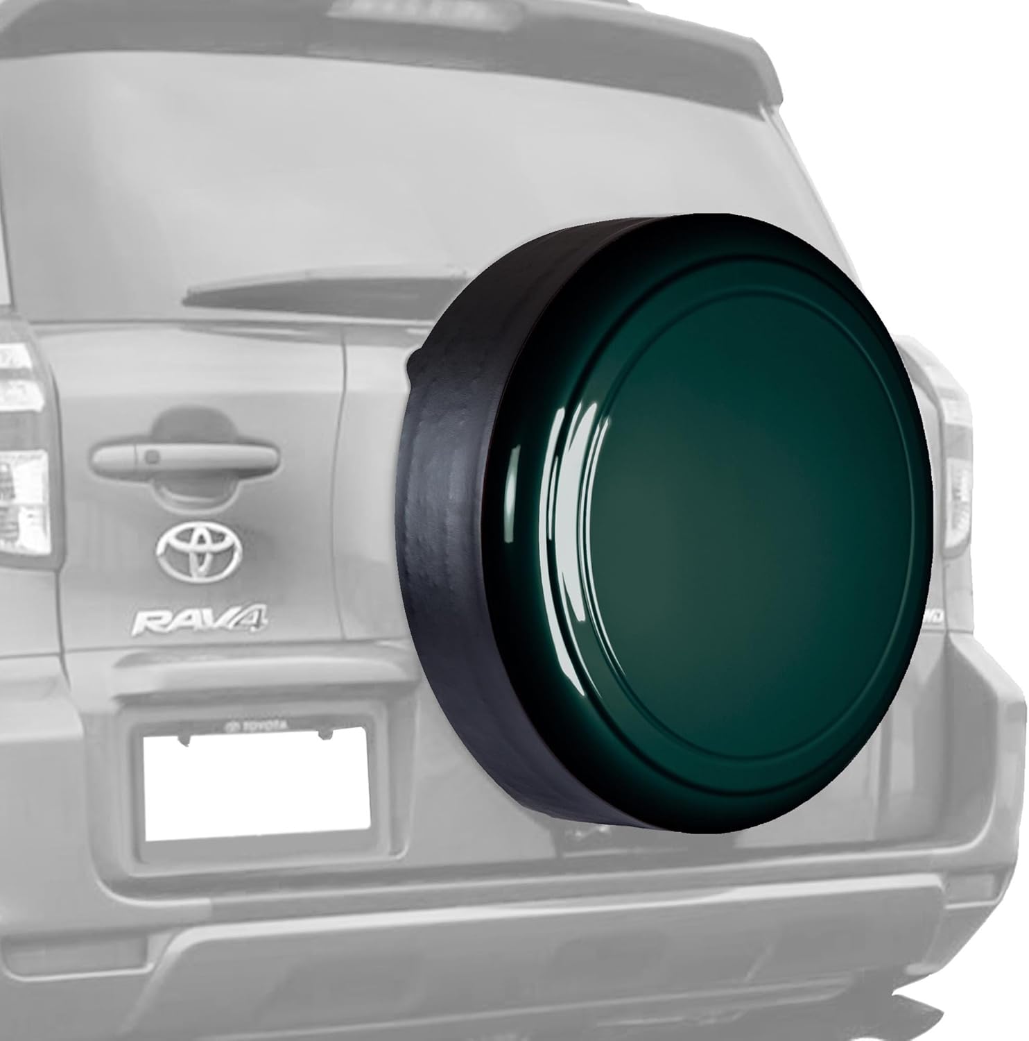 Beige Metallic Rigid Tire Cover for Toyota RAV4 Z69581