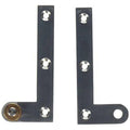 Satin Nickel Finish Hinge F1702