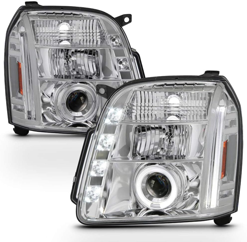 Black Housing Projector Headlights Headlamps Assembly A630772