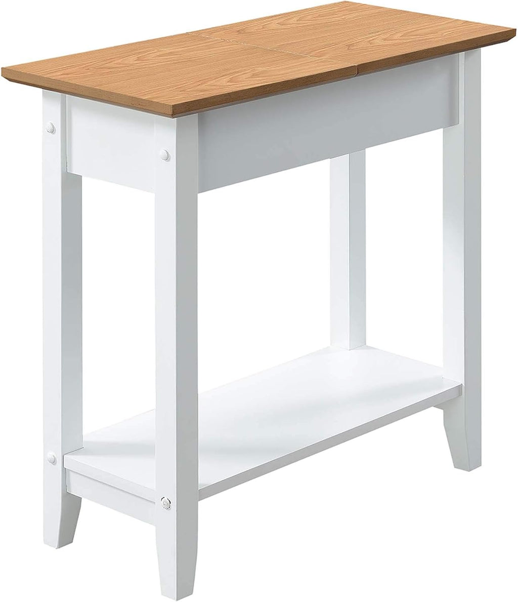 Flip Top End Table, Dark Walnut G6403