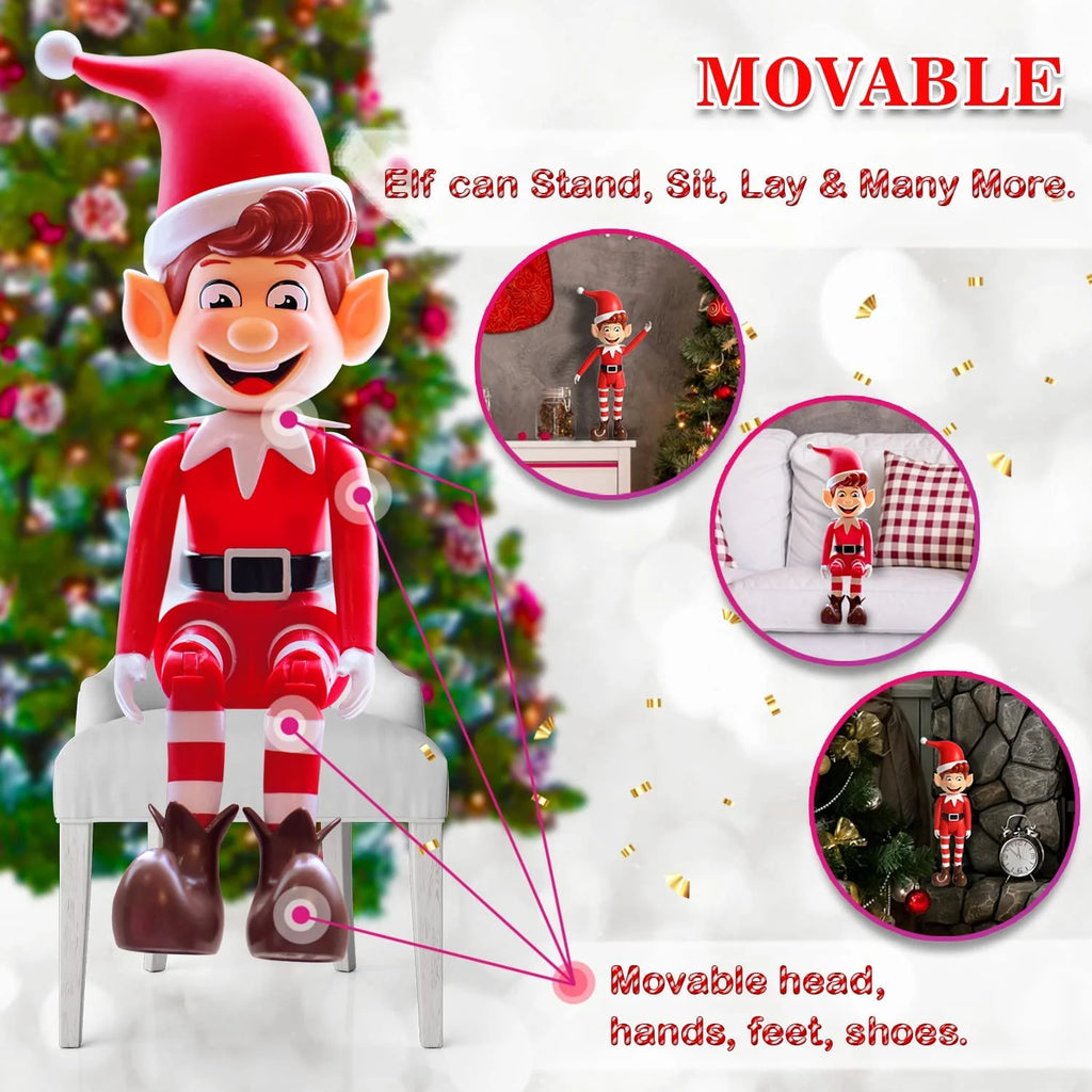 10in Elf Doll Toy with 40 Page Hardcover Book X31733