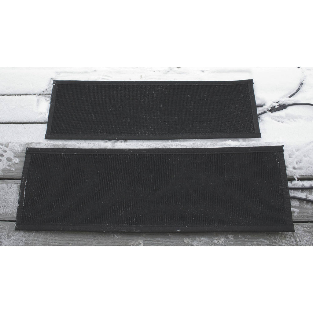 Heated Snow Melting Stair Mat 11x22 W x 3 ft L Connectable V71287