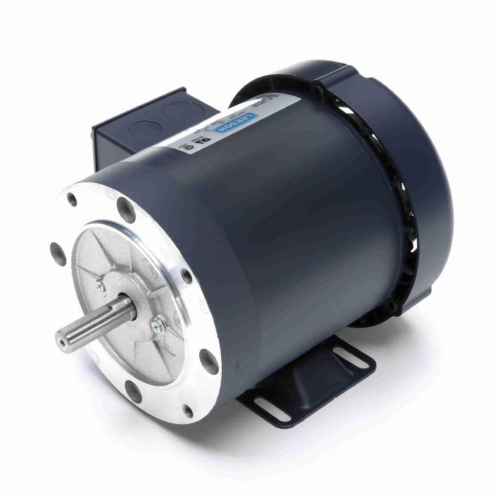 0.75 HP 3450 RPM 208-230/460V 56C TEFC C-Face Rigid Motor O443048