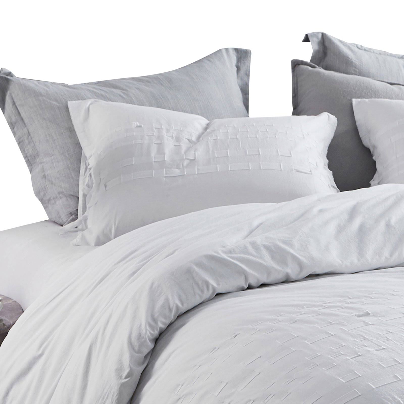 White Oversized King Duvet Cover M679007