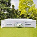 White 10x30 Canopy Tent with 5 Side Walls K71657