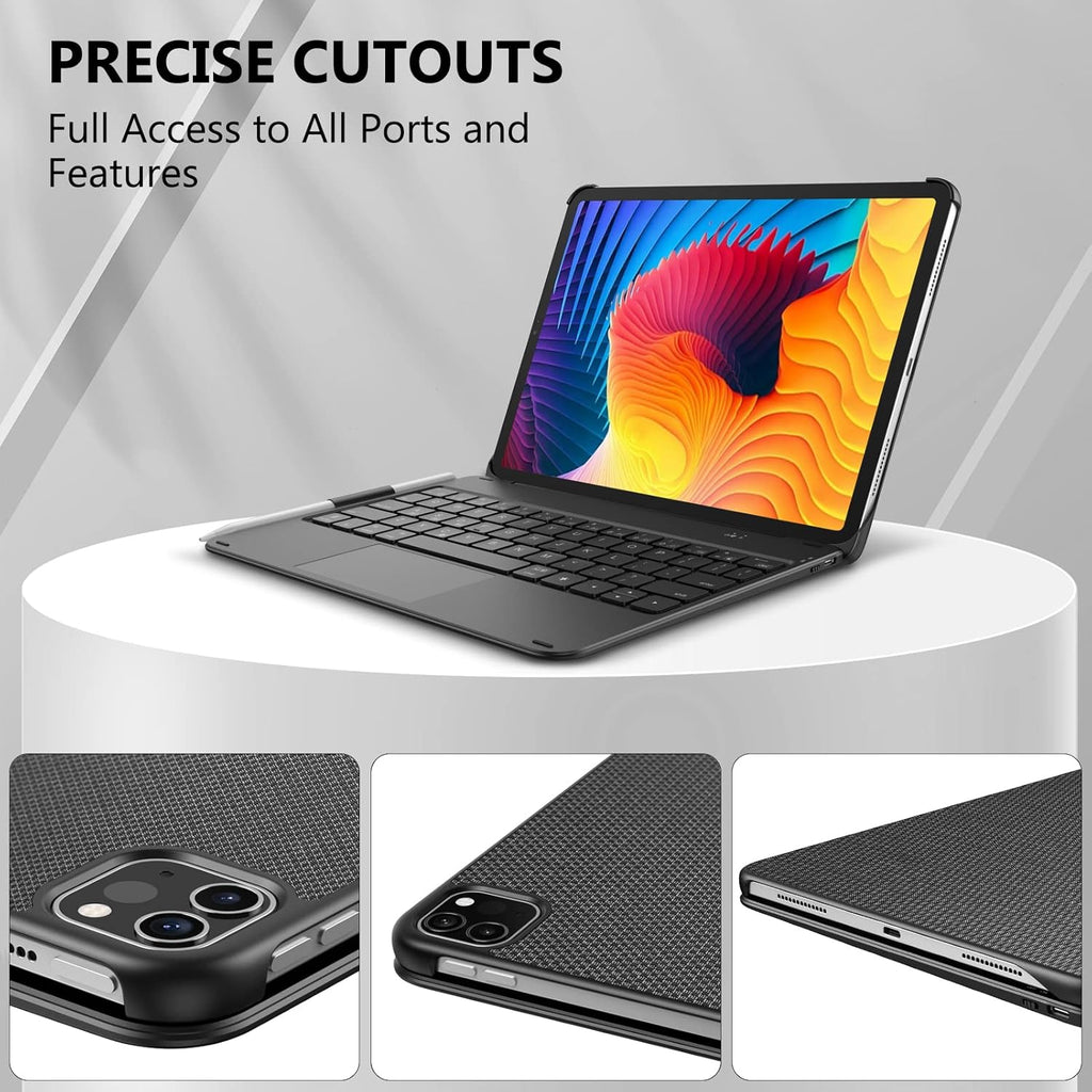 Black Bluetooth Keyboard Case for iPad Pro 11 inch and iPad Air 10.9 A525887