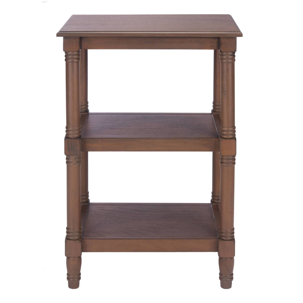 Brown 3 Shelf Accent Table Z9649