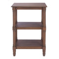 Brown 3 Shelf Accent Table Z9649