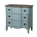 Blue 3 Drawer Chest I39605