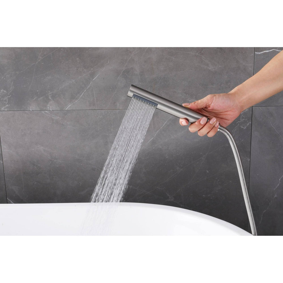 Bronze Floor Mounted Tub Filler Y72335