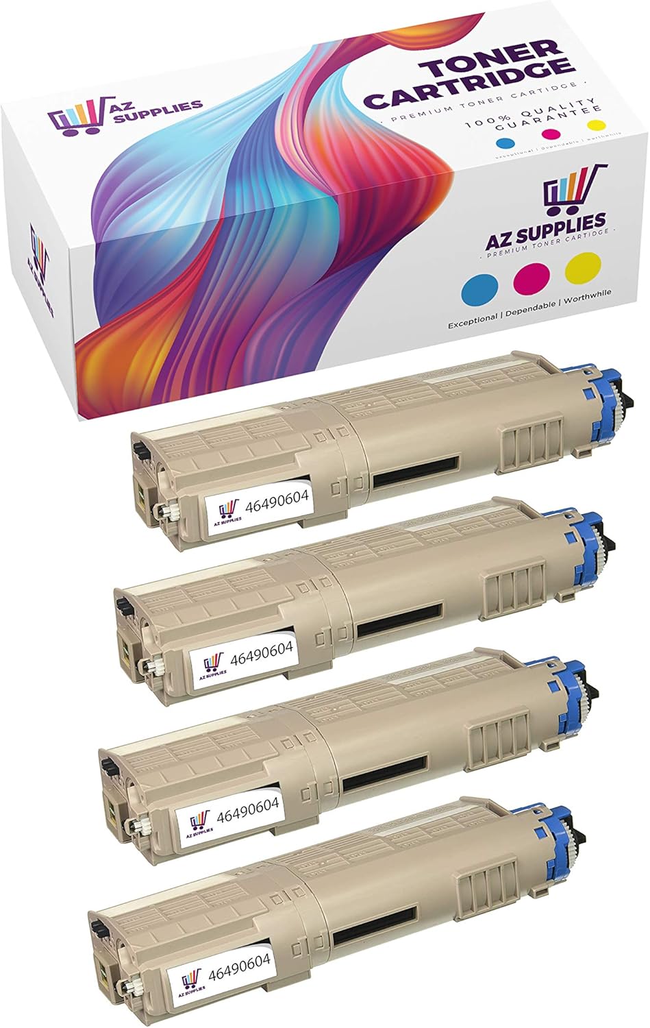 Black Toner Cartridge 4 Packs N151