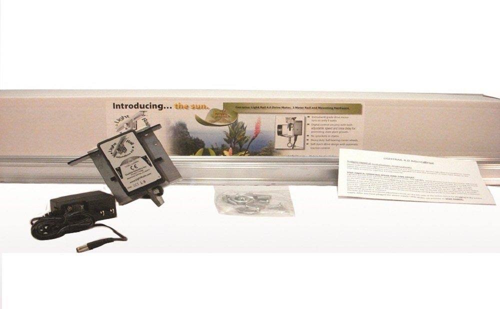 Robotic Grow Light Mover Kit Motor with Rail D458