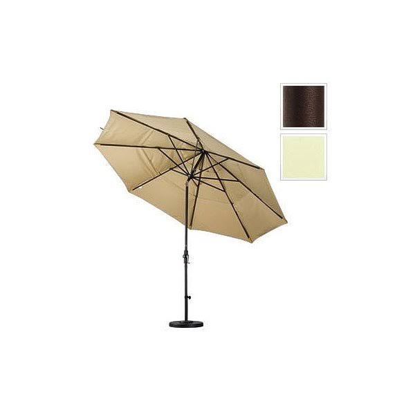 11 ft. Aluminum Double Vent Tilt Market Umbrella L86760