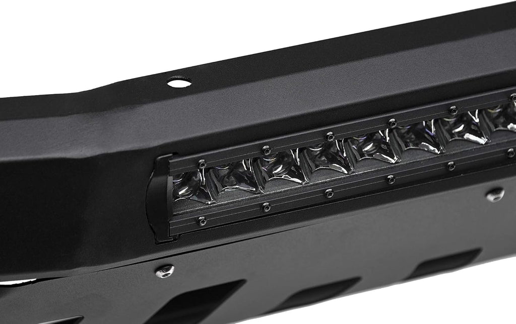 Matte Black Bull Bar with LED S5046