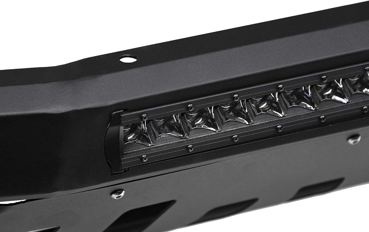 Matte Black Bull Bar with LED S5046