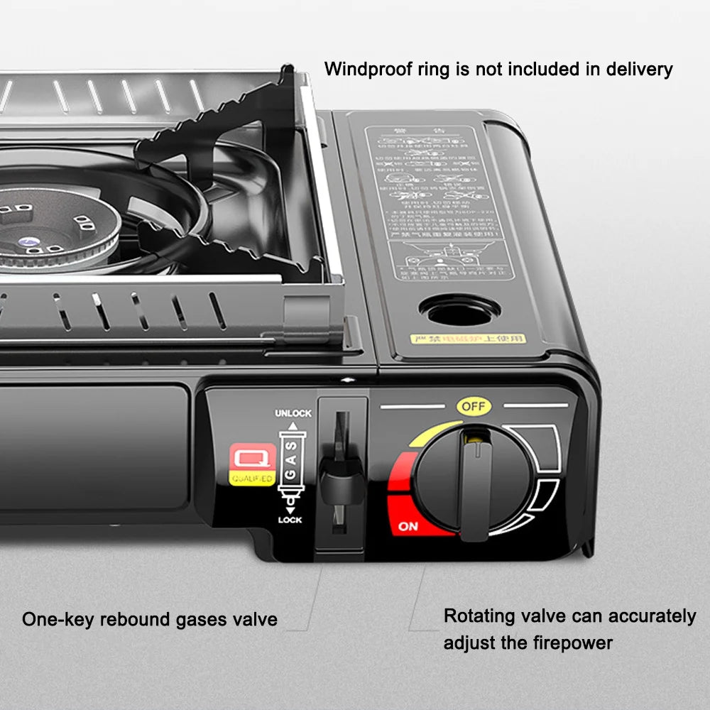 Portable Gas Butane 2.9KW with Piezo Ignition Camping Stove V980742