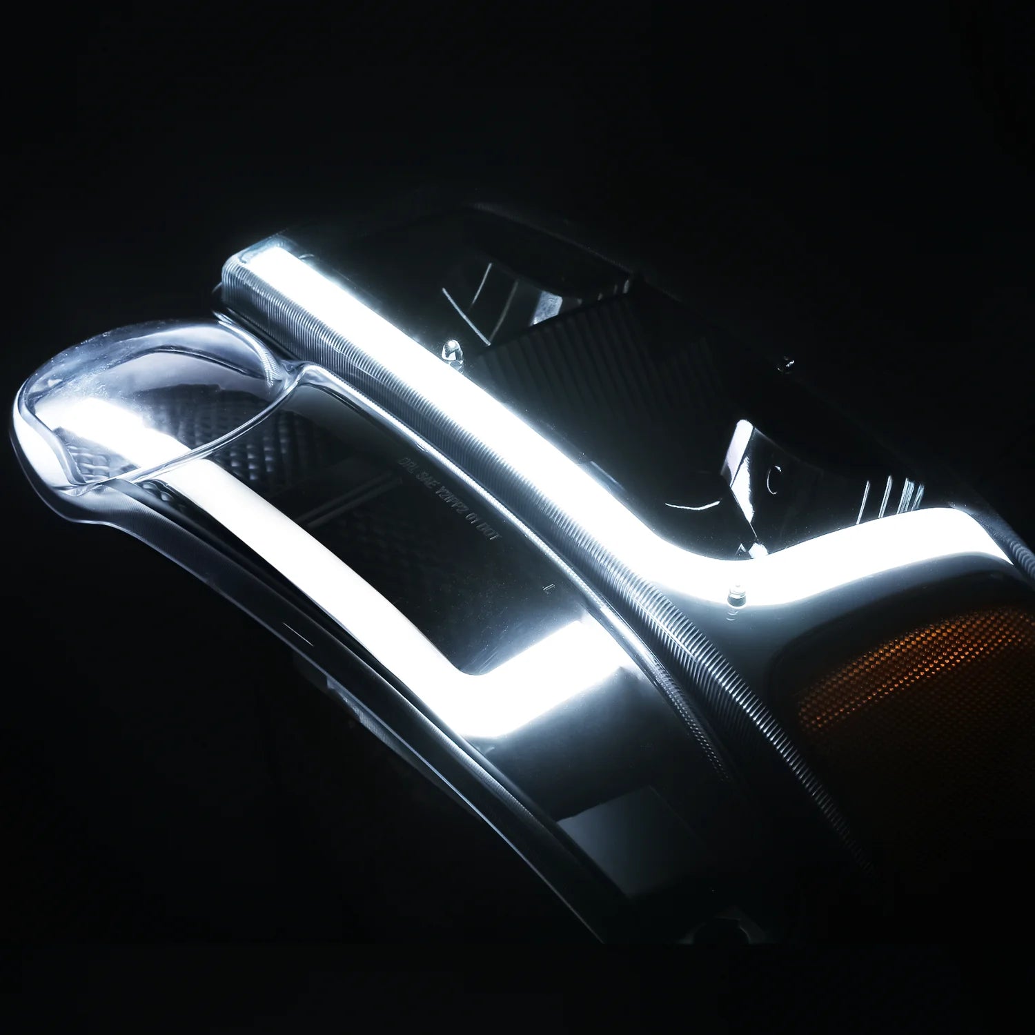 Headlights Assembly with 2 Pairs Pre-Assembled 6000K LED Bulbs L262