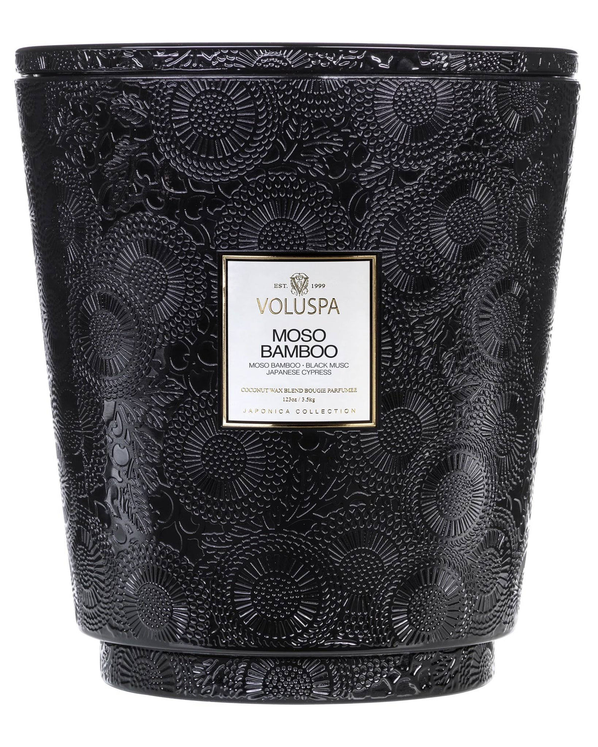 Moso Bamboo Hearth Candle N8835