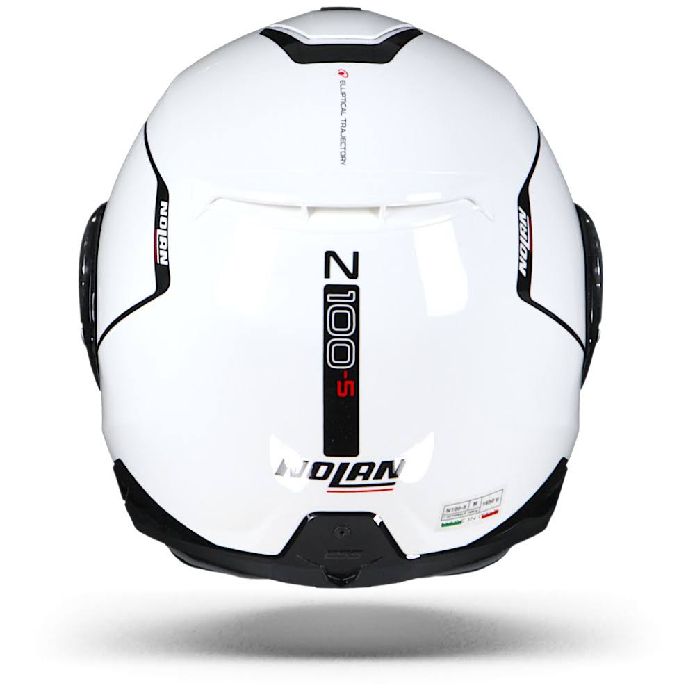Metal White Motorcycle Helmet M9934