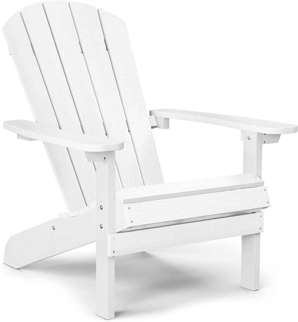 Black Plastic Adirondack Chair C84376