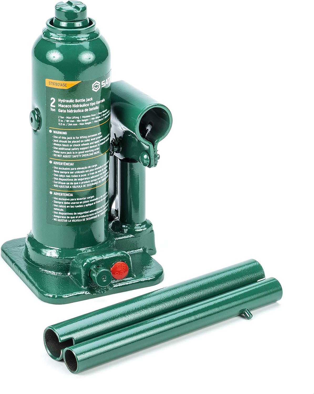 6 Ton Hydraulic Bottle Jack Pack of 2 N1173