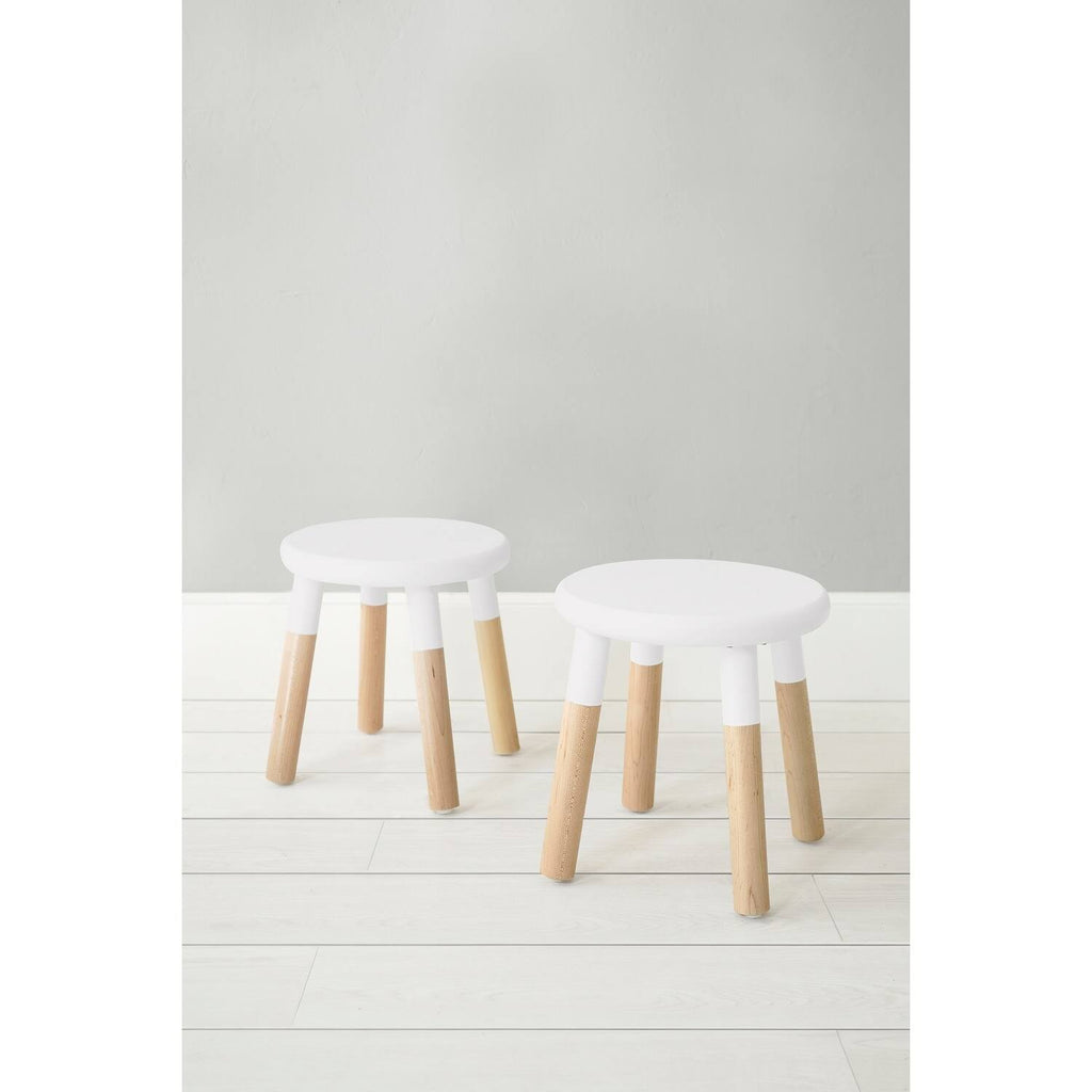 Kids Chair, Set of 2, Maple, Deep Blue I345039