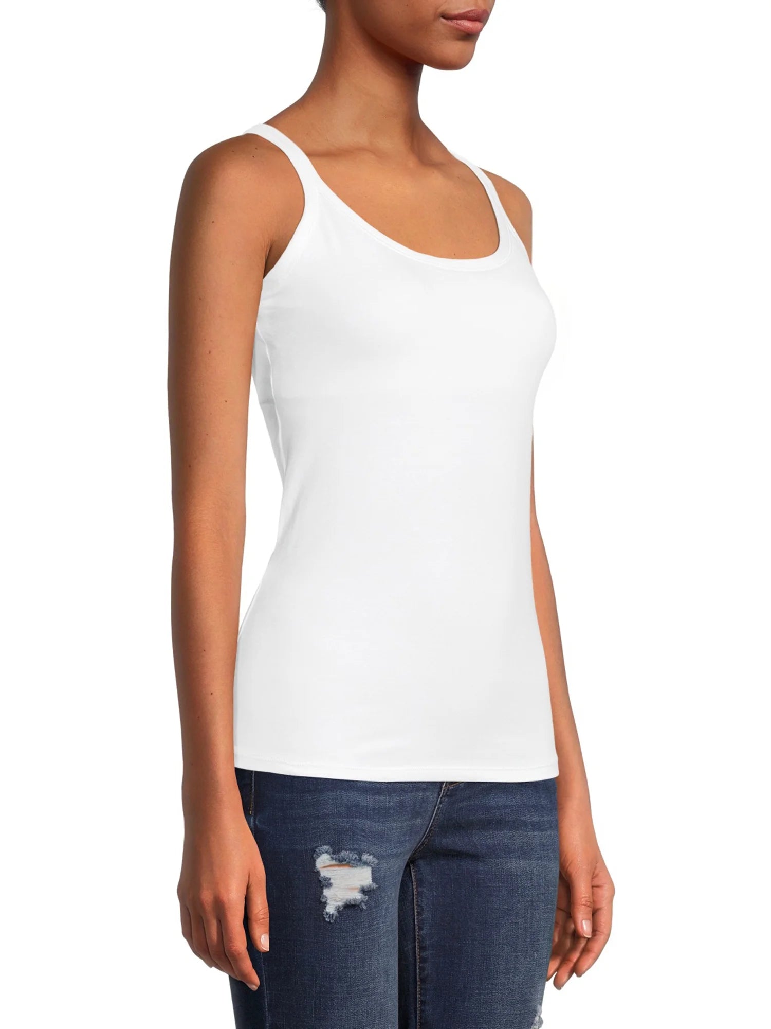 3-Pack Women's Shelf Bra Cami Tank Tops D53958