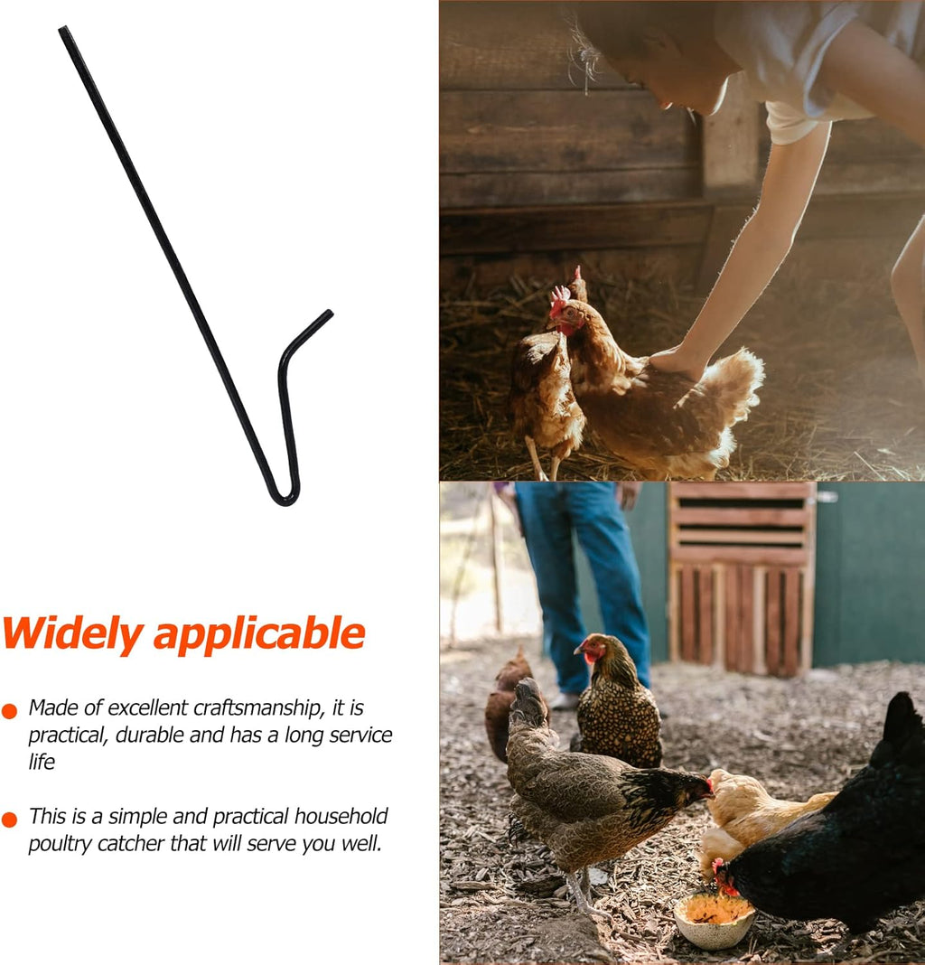 1pc Chicken Catcher Hook Pole Rod Pack of 2 V801769
