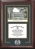 8.5x22 x 11x22 Spirit Graduate Diploma Frame with Campus Images Lithograph R72813