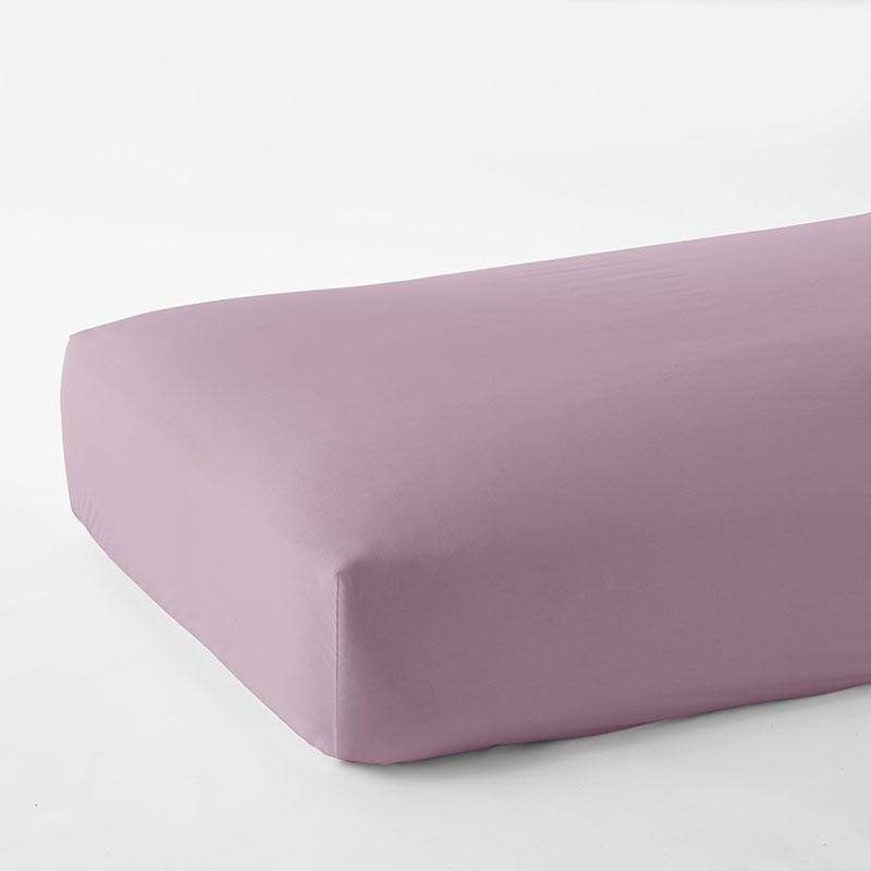 Long Twin Solid Sateen Fitted Sheets G605
