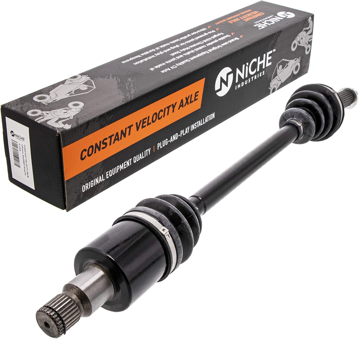 Complete Front and Rear CV Axle Driveshaft Assembly Kit for Polaris RZR 4 / S 800 P417827