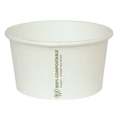 White 12 oz Soup Container Y384