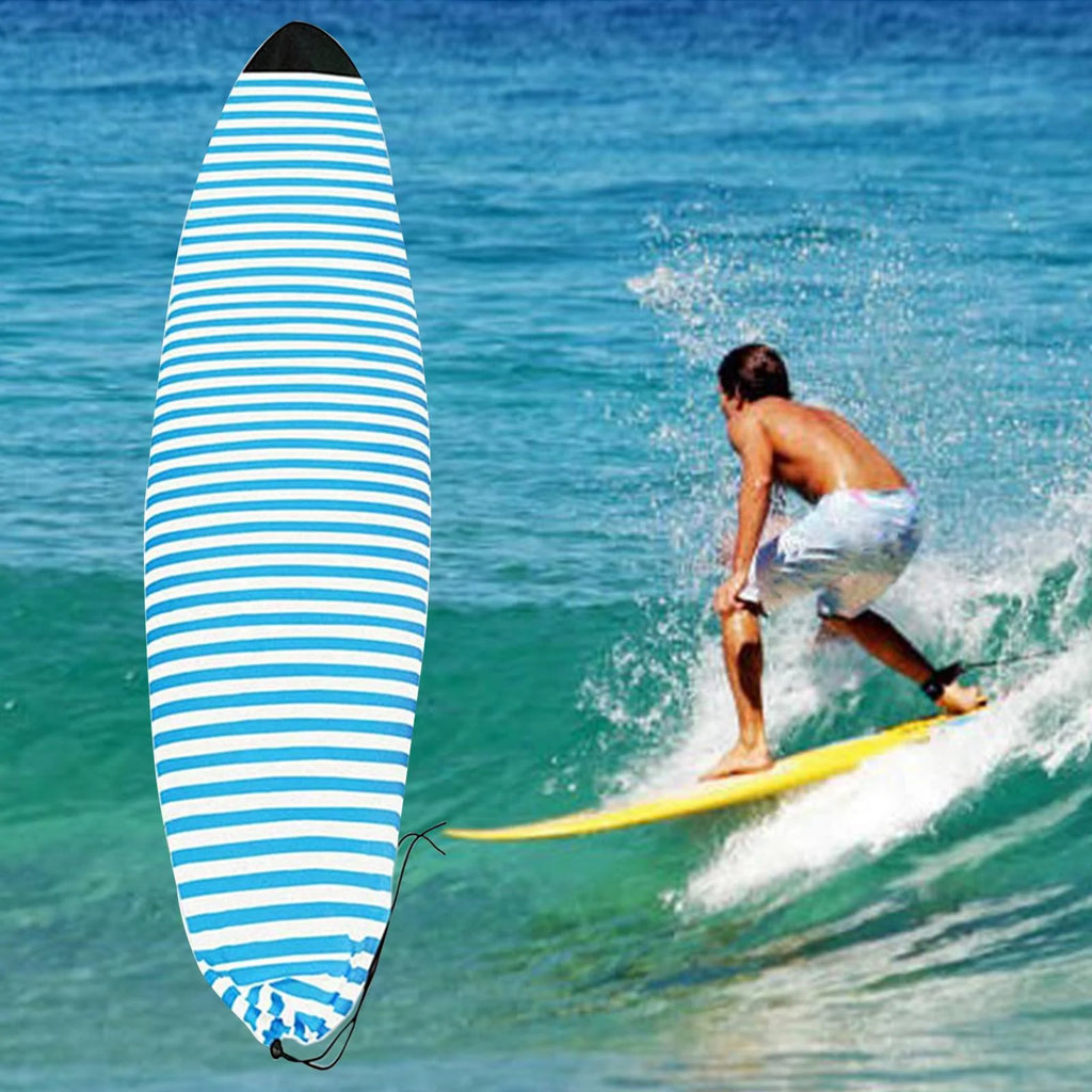 Blue 230cmx50cm Surfboard Sock Cover O88465