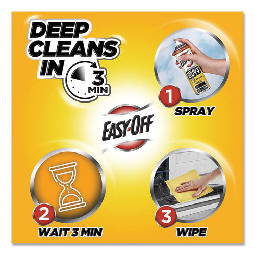 Unscented 24 Oz Aerosol Oven And Grill Cleaner, Bundle of 10 K3315