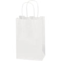 White Paper Shopping Bags A409