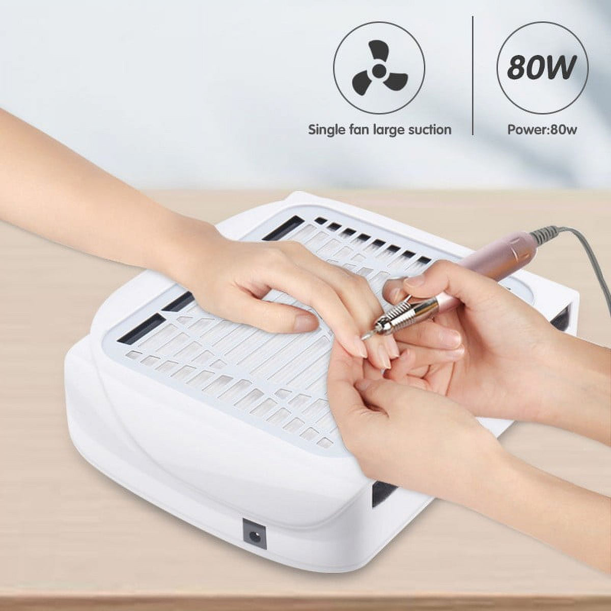 Nail Dust Collector Machine with 1 Reusable Filters X7440