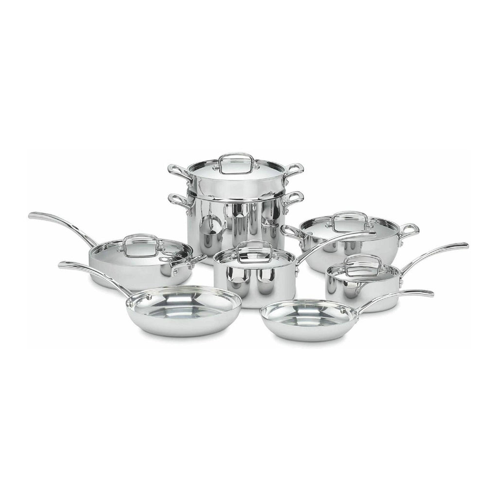 13-Piece Tri-Ply Stainless Cookware Set X200