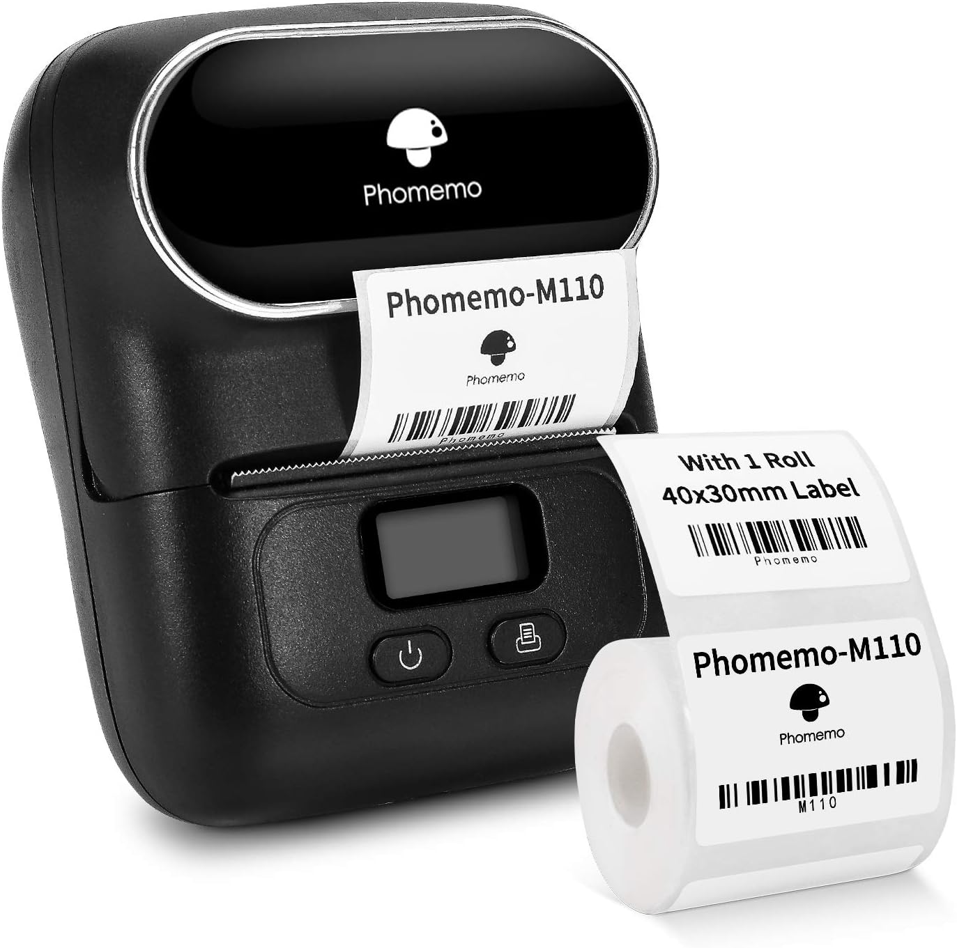 White Bluetooth Label Maker Machine X777362