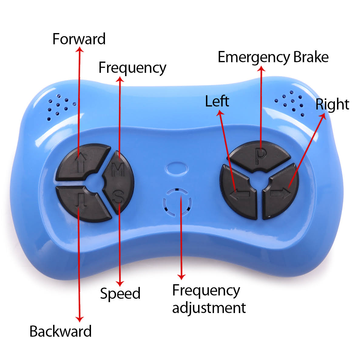 Red 12V Battery Powered Ride on Toy Car with Remote Control T500