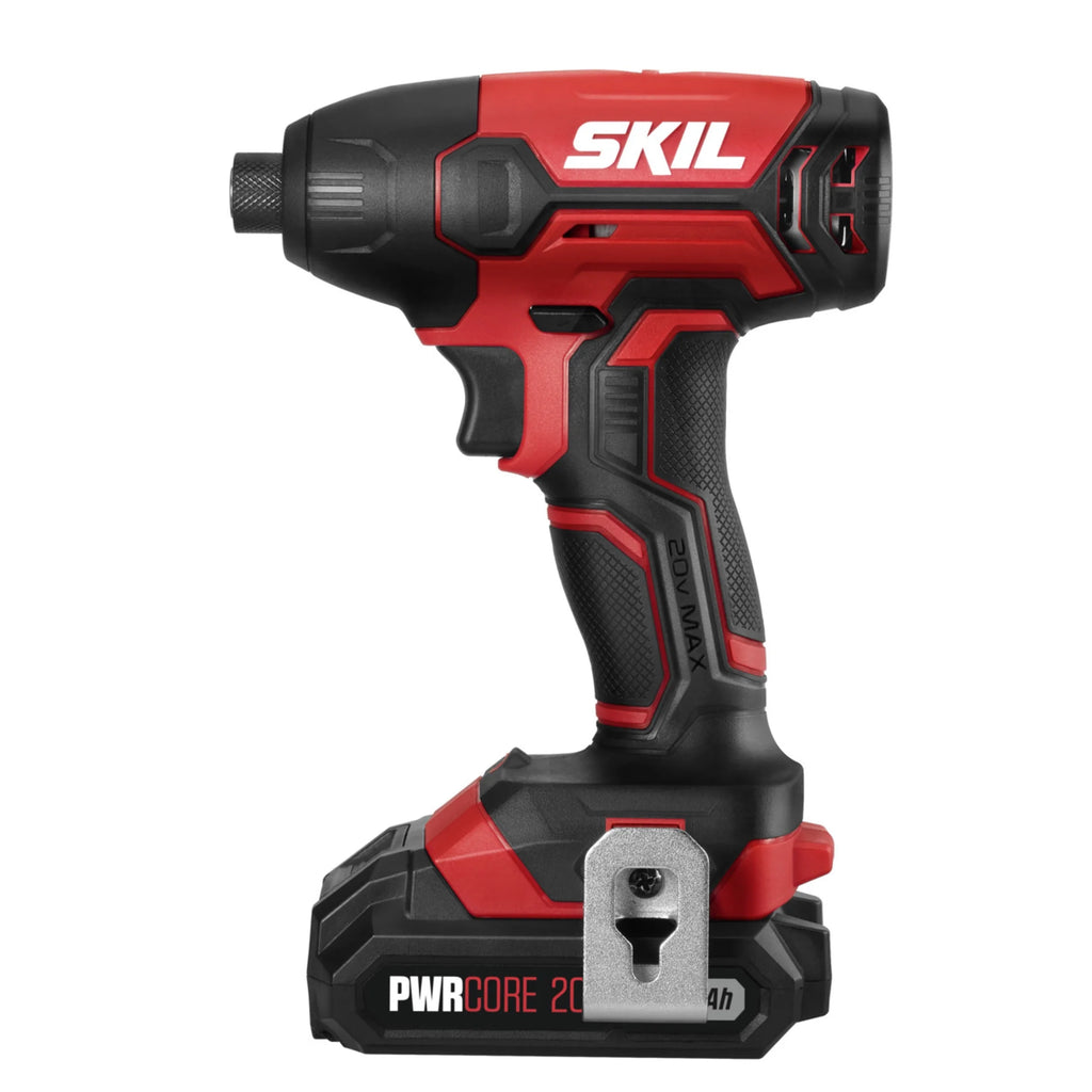 20V Cordless 1/4'' Hex Impact Driver Kit with 2.0Ah Battery & Charger J546